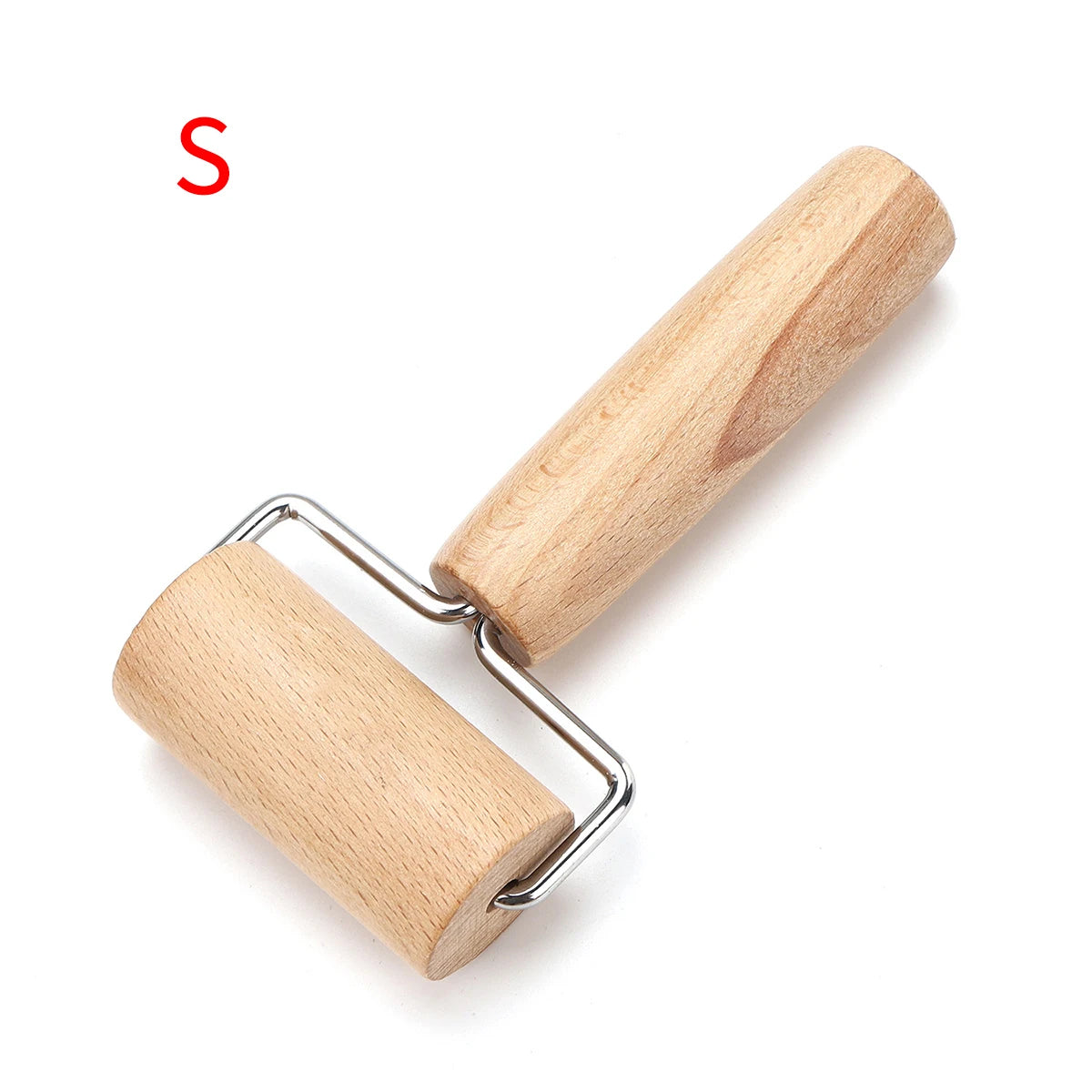 1PC Rolling pin; wooden baking; crushed nuts; pancakes; biscuits; kitchen utensils for baking cakes and pizza