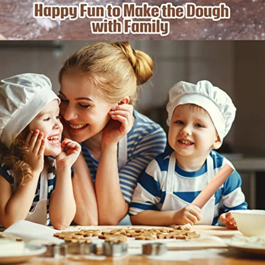 Pieces Small Wooden Rolling Pin Dumpling Dough Roller Wooden Mini Rolling Pins Kitchen Utensil Tool for Fondant Pasta Bread Pas